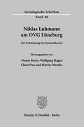 Cover: Niklas Luhmann am OVG L&uuml;neburg. - Duncker & Humblot