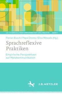 Enlarge image Cover: Sprachreflexive Praktiken - J.B. Metzler