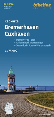 Abbildung von: Radkarte Bremerhaven Cuxhaven (RK-NDS06) - Esterbauer