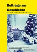Cover: Die Gelbe Reihe / Beitr&auml;ge zur Geschichte aus Stadt und Landkreis Nordhausen - Druck und Verlag Iffland