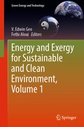 Cover: Energy and Exergy for Sustainable and Clean Environment, Volume 1 - Springer