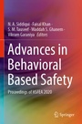 Cover: Advances in Behavioral Based Safety - Springer