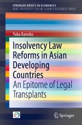 Cover: Insolvency Law Reforms in Asian Developing Countries - Springer