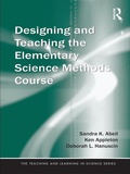 Cover: Designing and Teaching the Elementary Science Methods Course - Routledge