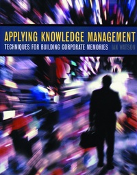 Enlarge image Cover: Applying Knowledge Management - Morgan Kaufmann