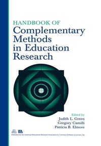 Enlarge image Cover: Handbook of Complementary Methods in Education Research - Routledge