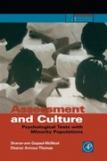 Cover: Assessment and Culture - Academic Press