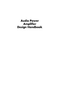 Cover: Audio Power Amplifier Design Handbook - Newnes