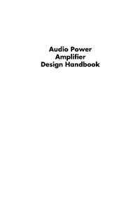Enlarge image Cover: Audio Power Amplifier Design Handbook - Newnes