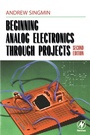 Cover: Beginning Analog Electronics through Projects - Elsevier