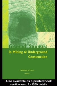 Abbildung von: Ground Support in Mining and Underground Construction - CRC Press