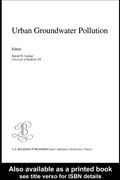 Cover: Urban Groundwater Pollution - CRC Press