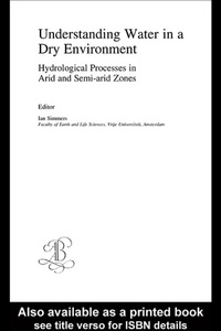 Enlarge image Cover: Understanding Water in a Dry Environment - CRC Press