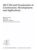 Cover: 4D CAD and Visualization in Construction - CRC Press