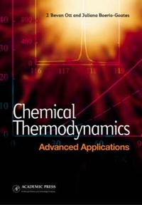 Abbildung von: Chemical Thermodynamics: Advanced Applications - Academic Press