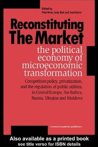 Enlarge image Cover: Reconstituting the Market - Routledge