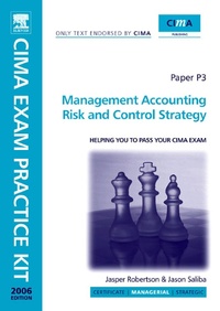 Enlarge image Cover: CIMA Exam Practice Kit Management Accounting Risk and Control Strategy - Butterworth-Heinemann