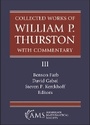 Cover: Collected Works of William P. Thurston with Commentary, III - American Mathematical Society