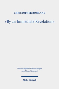 Abbildung von: "By an Immediate Revelation" - Mohr Siebeck