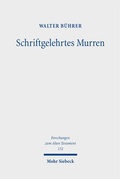 Cover: Schriftgelehrtes Murren - Mohr Siebeck