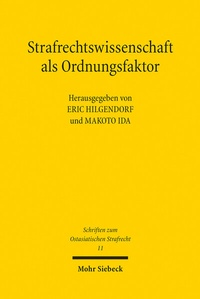 Abbildung von: Strafrechtswissenschaft als Ordnungsfaktor - Mohr Siebeck