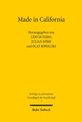 Cover: Made in California - Mohr Siebeck