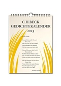 Cover: C.H. Beck Gedichtekalender - C.H.BECK