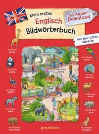 Abbildung von: Mein erstes Englisch Bildwörterbuch mit Audio-Download - Gondolino