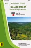 Cover: W235 Wanderkarte 1:25 000 Freudenstadt - Landesamt f&uuml;r Geoinformation und Landentwicklung Baden-W&uuml;rttemberg (LGL)