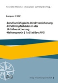Cover: Berufsunf&auml;higkeits-Direktversicherung, COVID-Impfsch&auml;den in der Unfallversicherung, Haftung nach &sect; 1a (1a) BetrAVG - VVW Verlag Versicherungswirtschaft