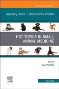Cover: Hot Topics in Small Animal Medicine, An Issue of Veterinary Clinics of North America: Small Animal Practice: Volume 52-3 - Elsevier