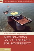 Cover: Micronations and the Search for Sovereignty - Cambridge University Press