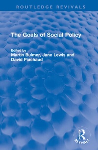 Enlarge image Cover: The Goals of Social Policy - Routledge