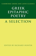 Cover: Greek Epitaphic Poetry - Cambridge University Press