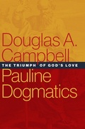 Cover: Pauline Dogmatics - Eerdmans