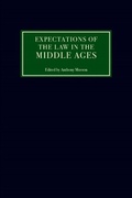 Cover: Expectations of the Law in the Middle Ages - De Gruyter
