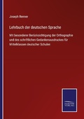 Cover: Lehrbuch der deutschen Sprache - Outlook