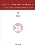 Cover: Neulateinisches Jahrbuch - Georg Olms Verlag
