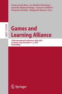 Abbildung von: Games and Learning Alliance - Springer