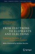 Cover: From Electrons to Elephants and Elections - Springer