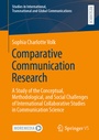 Cover: Comparative Communication Research - Springer VS