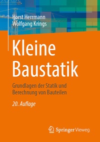 Abbildung von: Kleine Baustatik - Springer Vieweg