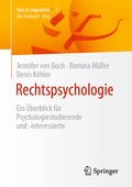 Cover: Rechtspsychologie - Springer