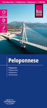 Cover: Reise Know-How Landkarte Peloponnese / Peloponnes (1:200.000) - Reise Know-How Verlag Peter Rump GmbH