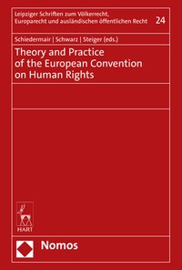 Abbildung von: Theory and Practice of the European Convention on Human Rights - Nomos