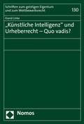 Bild: "K&uuml;nstliche Intelligenz" und Urheberrecht - Quo vadis? - Nomos