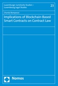 Bild: Implications of Blockchain-Based Smart Contracts on Contract Law - Nomos
