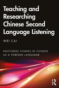 Cover: Teaching and Researching Chinese Second Language Listening - Routledge