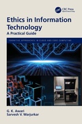 Cover: Ethics in Information Technology - CRC Press