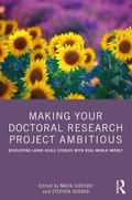 Cover: Making Your Doctoral Research Project Ambitious - Routledge